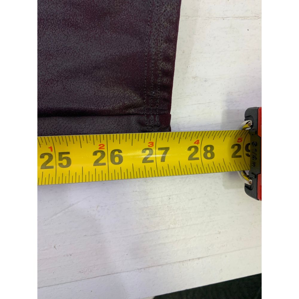 Spanx Burgundy Faux Leather Leggings Size M - Picture 12 of 12